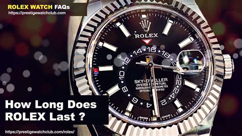 how long does a rolex last|Rolex watches warranty.